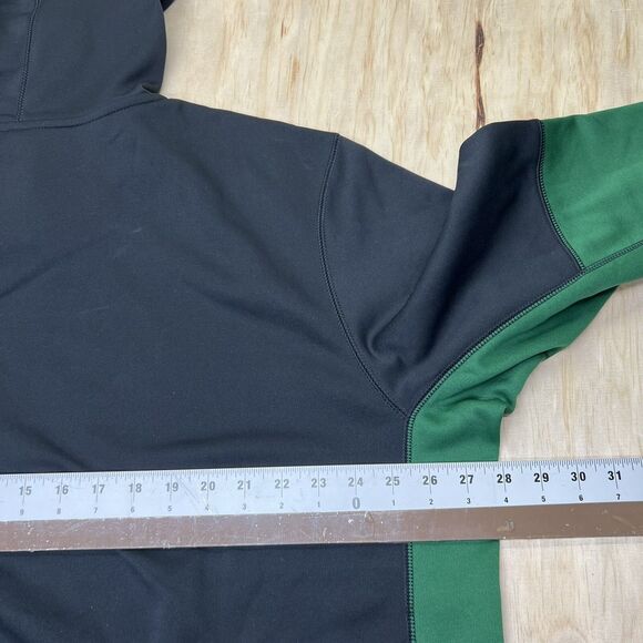 NEW DAMAGED XXL New York Jets Nike Color Block Fleece Pullover Hoodie Green - Picture 12 of 14